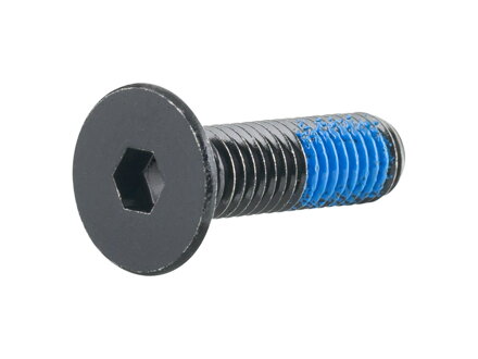 Trek Rail+ Gen 5 Main Pivot Axle Flat Head Cap Bolt - Čierna