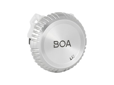 Bontrager Shoe Replacement BOA Li2 Left Dial - Strieborná