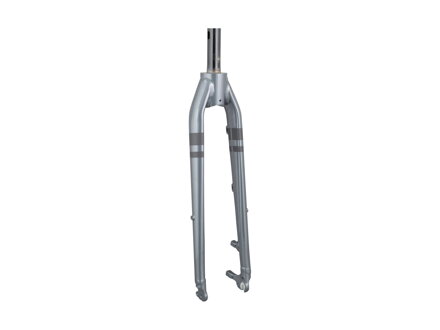 Trek Verve Disc 2024 Threadless Aluminum Rigid Forks - Galactic Grey