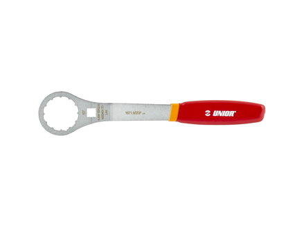 Unior 12-Notch Bottom Bracket Wrench - Červená