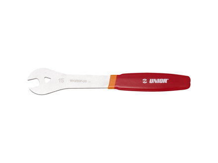 Unior Compact Pedal Wrench - Strieborná/červená