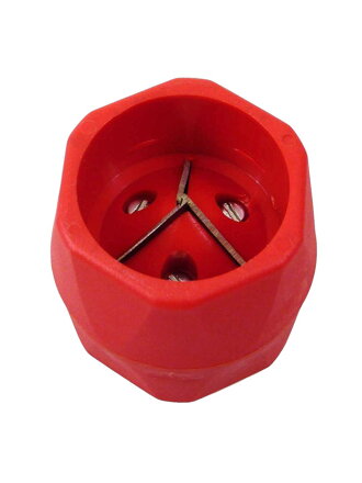 Unior Internal-External Steerer Tube Reamer - Červená