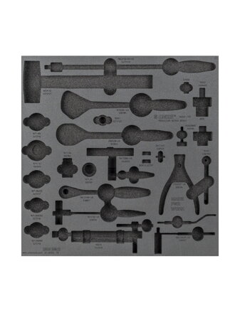 Unior Production Bench Drawer 1 Tool Tray - Čierna