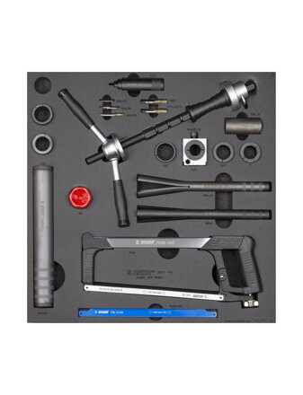 Unior Shared Bench Drawer 1 Tool Tray Set - Čierna