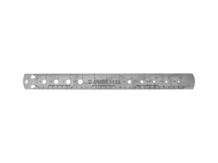 Unior Spoke, Bearing & Cotter Gauge - Strieborná