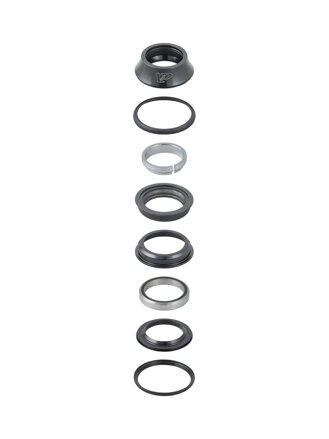 VP Components A01ACK Complete Headset - Čierna