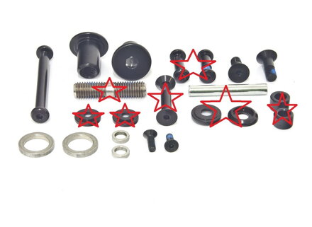 Servisný kit pre rámy Tyke - HW (nekompletný)