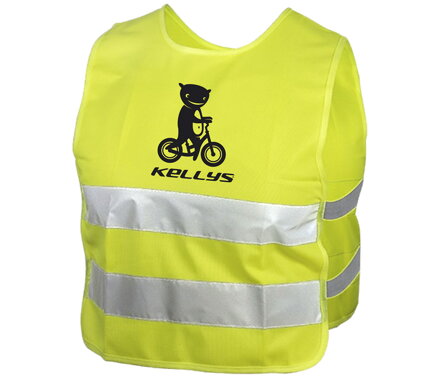 Detská reflexná vesta KELLYS STARLIGHT rider - XS