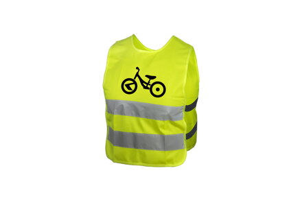 Detská reflexná vesta KELLYS STARLIGHT bike - XS