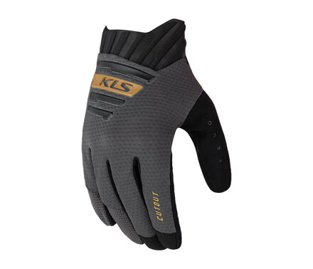 Rukavice KLS CUTOUT LONG 022 anthracite L