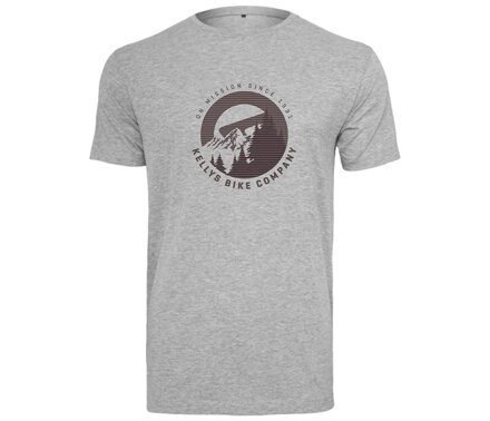 Tričko KELLYS BADGE krátky rukáv Heather Grey - S