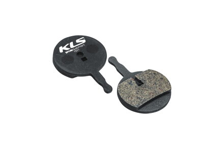 Brzdové platničky KLS D-15, organické (pár)