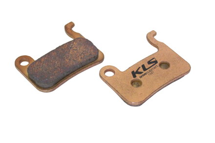 Brzdové platničky KLS D-03S, sintrované (pár)