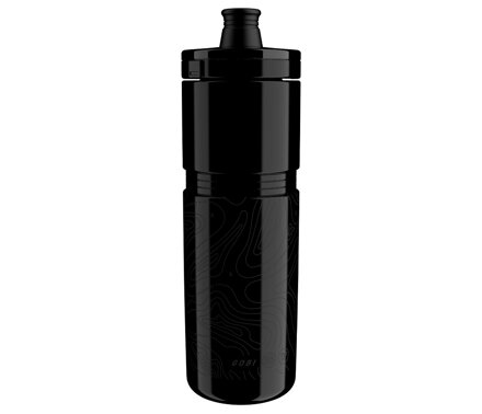 Fľaša GOBI 025 Matt Black 0,75l
