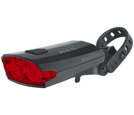 Osvetlenie zadné nabíjateľné KLS INDEX USB 016 R, black