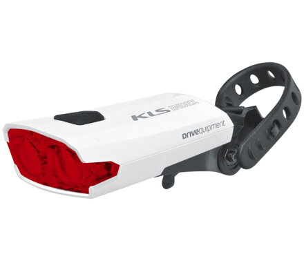 Osvetlenie zadné nabíjateľné KLS INDEX USB 016 R, white