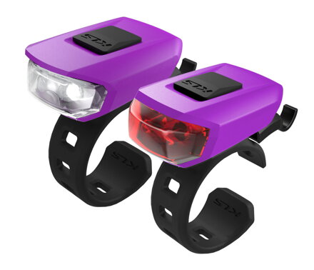 Osvetlenie set KLS VEGA USB, purple