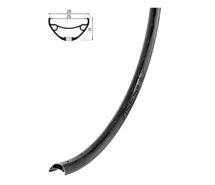 Ráfik KLS ASESINO 25 DSC, 32H, FV, 29" black