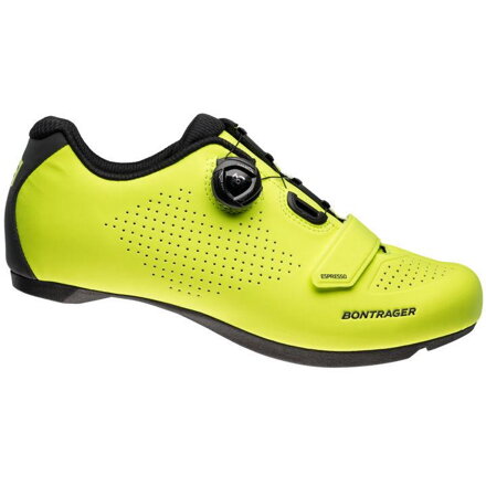 Tretry Bontrager cestné Espresso visible žlté