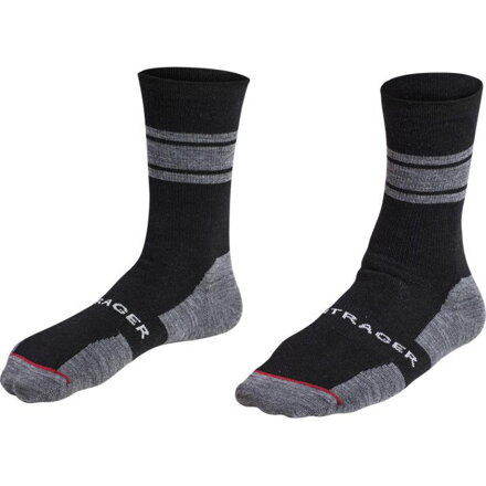 Ponožky Bontrager Race 5 Wool čierna M (40-42)