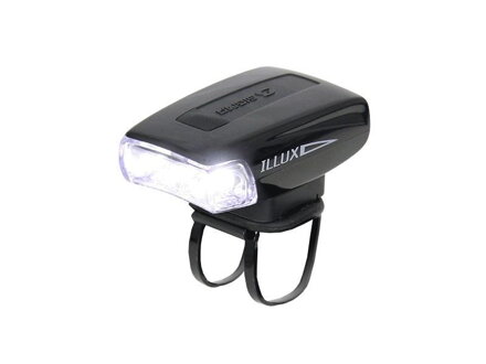 Svetlo predné ILLUX 3LED 2f čierne
