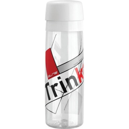 Fľaša TRINKA 700ml transparentná/červená