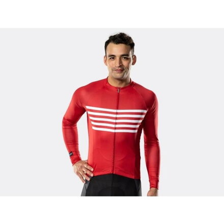 Dres Bontrager Circuit dlhý rukáv červený