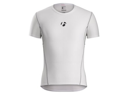 Tričko spodné Bontrager B1 Short Sleeve Baselayer biele