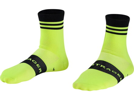 Ponožky Bontrager Velocis Quarter žlté