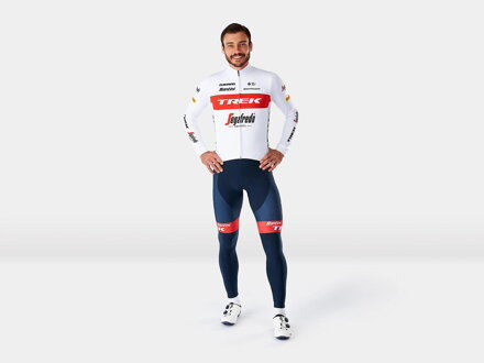 Nohavice Bontrager Santini Trek Segafredo dlhé s vložkou modré