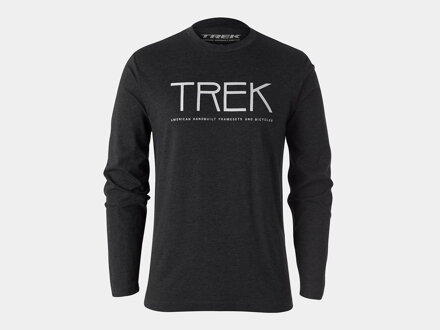 Tričko Trek Stick Logo LS čierne