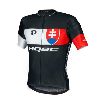 Dres QPI SK TEAM krátky rukáv čierna/červená