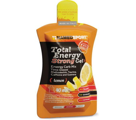 Gél TOTAL ENERGY STRONG GEL citrón 40ml