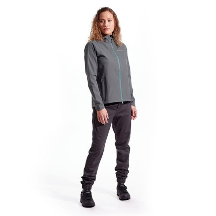 PEARL IZUMI Bunda dámska W SUMMIT 3L WXB šedá/zelená F22