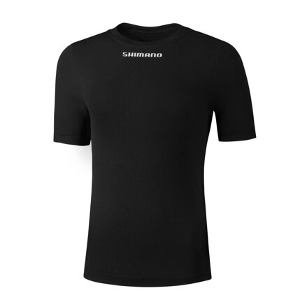 SHIMANO Tričko VERTEX SS BASE LAYER čierne