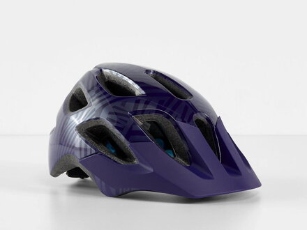 Prilba Bontrager Tyro Youth fialová
