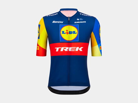 Dres Santini tímu Lidl-Trek Replika modrý