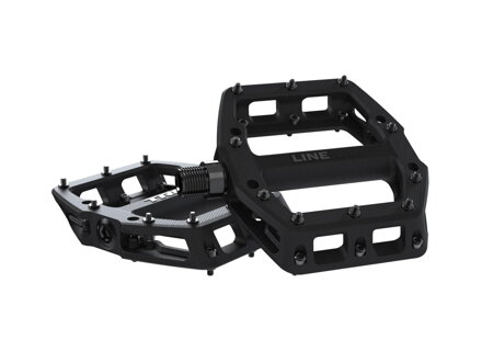 Bontrager Pedále Line Elite Flat čierne