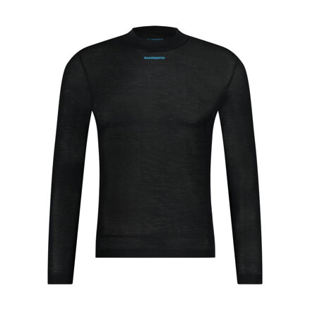 SHIMANO Tričko VERTEX PRIMA LONG BASE LAYER čierne