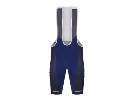 Nohavice Santini Trek Factory Racing Men's Team Replica Bib modré
