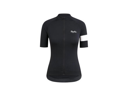 Základný dámsky cyklistický dres Rapha Core čierny