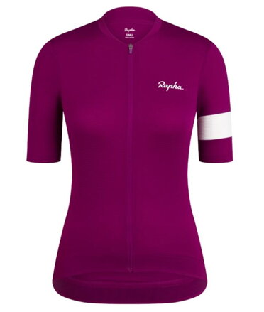 Dámsky cyklistický dres Rapha Core Lightweight fialový