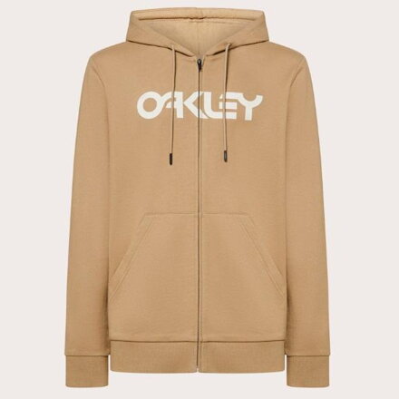 Mikina Oakley Teddy Full Zip Hoddie bledohnedá