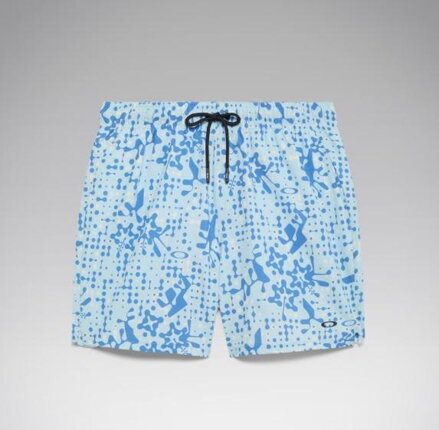 Plavky Oakley All hibiscus 17'' modré