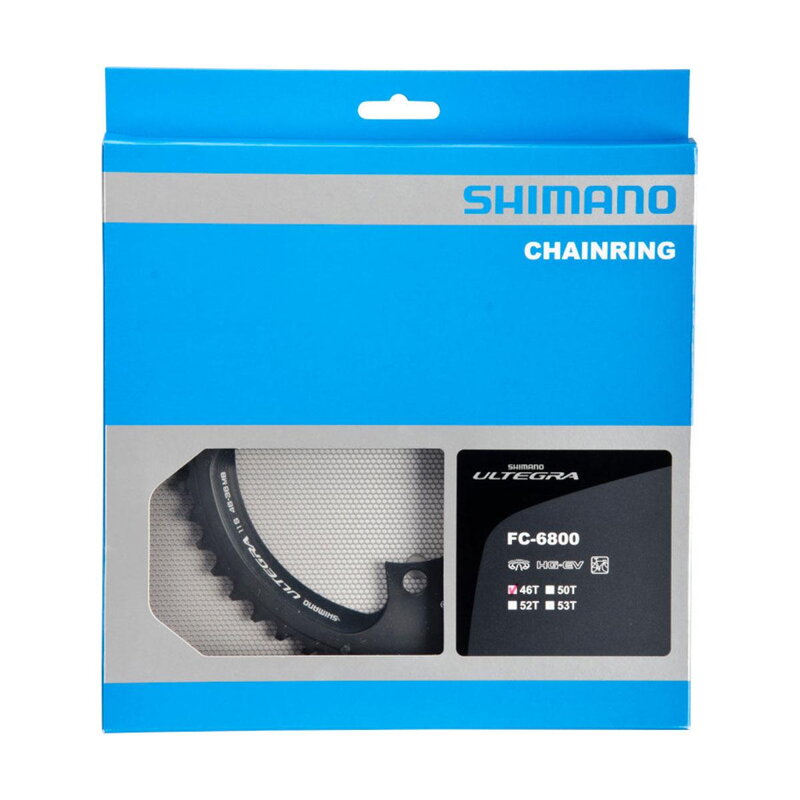 SHIMANO Prevodník 46z. FC-6800 Ultegra čierny 110mm SHIMANO Prevodník 46z. FC-6800 Ultegra čierny 110mm