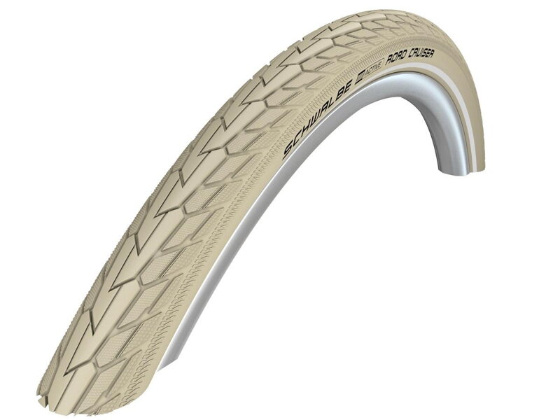 SCHWALBE Plášť ROAD CRUISER (42-622) 28x1.60 700x40C Active 50EPI K-Guard 705g Béžový reflex SCHWALBE Plášť ROAD CRUISER (42-622) 28x1.60 700x40C Active 50EPI K-Guard 705g Béžový reflex