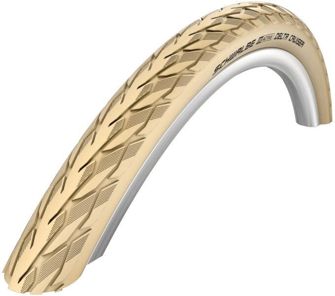 SCHWALBE Plášť DELTA CRUISER PLUS (40-635) 28x1 1/2 700x38B Active 50EPI PunctureGuard 910g Béžový reflex SCHWALBE Plášť DELTA CRUISER PLUS (40-635) 28x1 1/2 700x38B Active 50EPI PunctureGuard 910g Béžový reflex