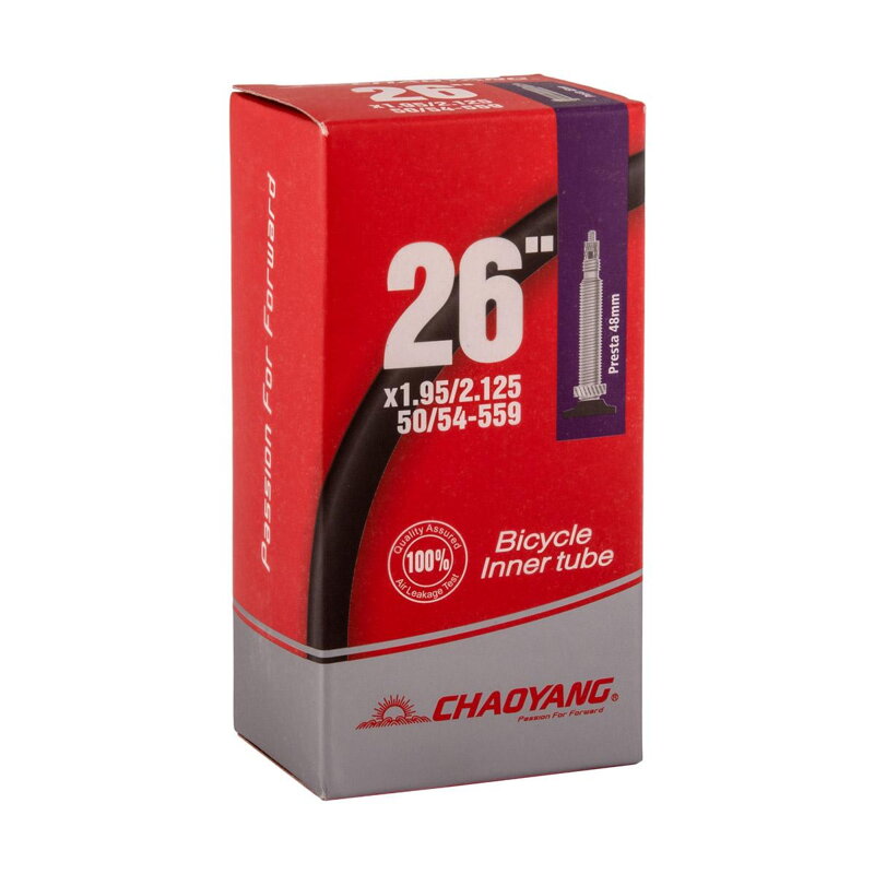 CHAOYANG Duša 26x1,95/2,125 FV48 (50/54-559) CHAOYANG Duša 26x1,95/2,125 FV48 (50/54-559)