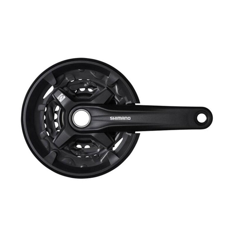SHIMANO Stred Altus FC-MT210 175mm 40/30/22  9-k. čierny s krytom dvojdielny bez ložiska