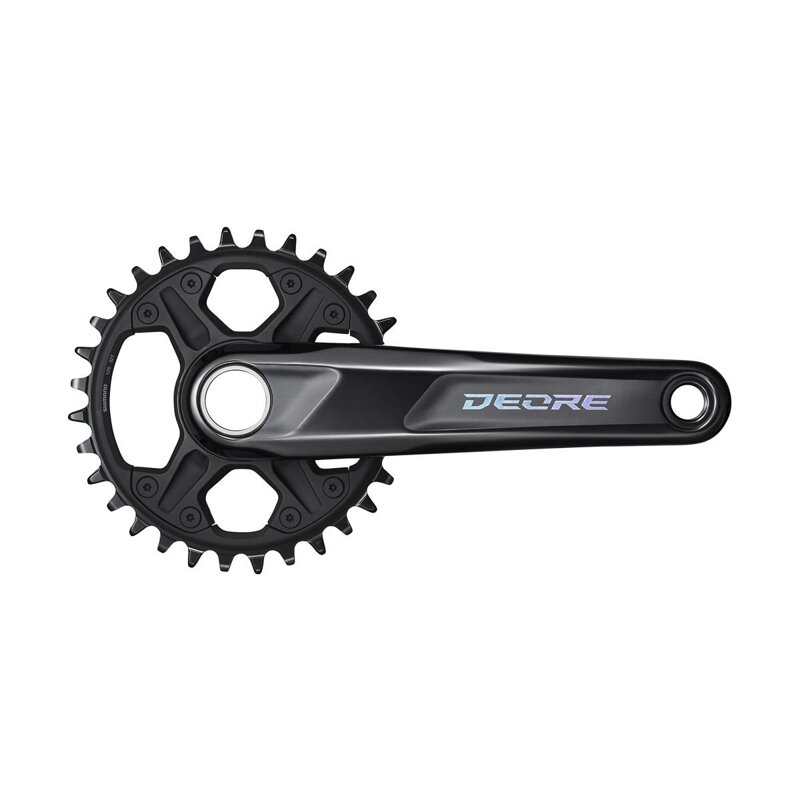 SHIMANO Stred Deore FC-M6100 175mm 32z. 12-k. čierny dvojdielny bez ložísk SHIMANO Stred Deore FC-M6100 175mm 32z. 12-k. čierny dvojdielny bez ložísk